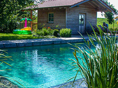 GaLaBau Oberbauer aus Amerang: Naturpool & Schwimmteich Landkreis Rosenheim